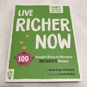 📚3/$35 Live Richer Now Money Management Book by Jacob Sager Weinstein